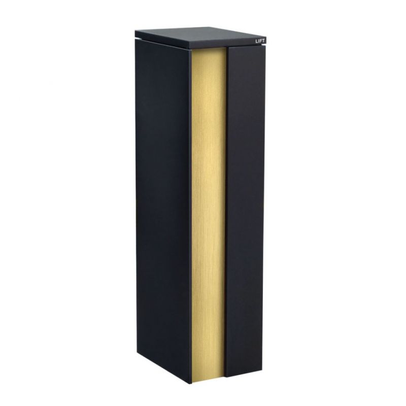 Milkcan Camden Parcel Pillar Black